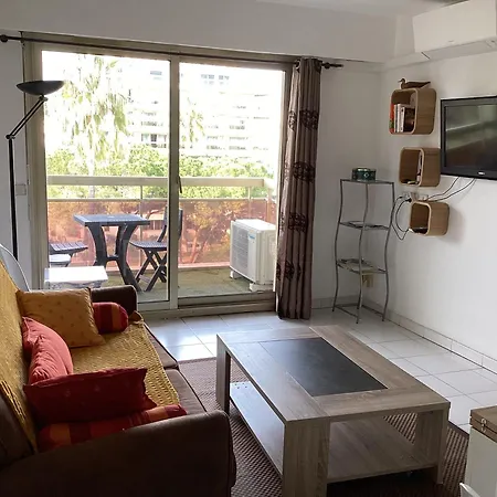 2 Pieces Meubles A Juan Les Pins Apartment