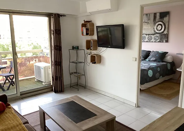 2 Pieces Meubles A Juan Les Pins Apartment Antibes